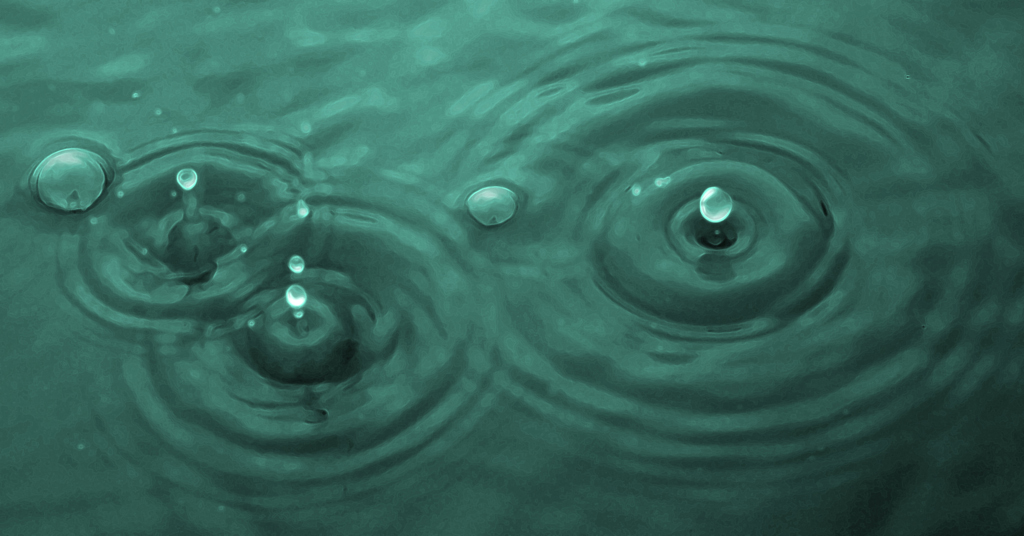Where air and water meet